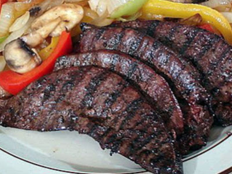 liver on grill