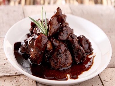 Liver With Pomegranate Molasses