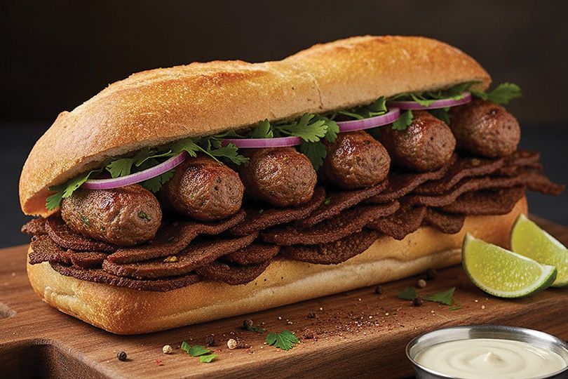 Liver and Kofta