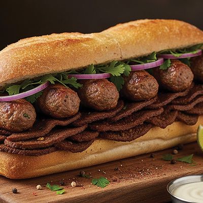 Liver and Kofta