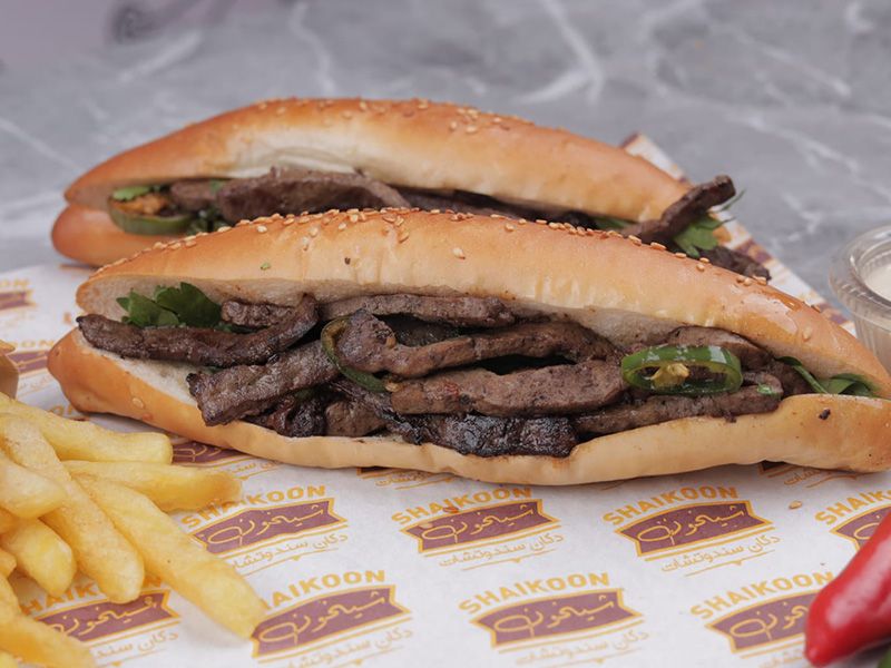 Alexandrian Liver Sandwich