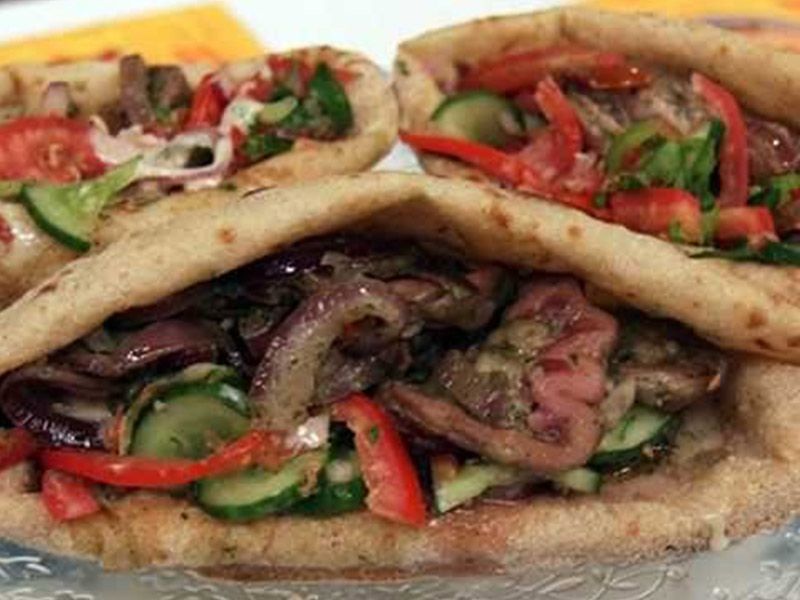 Alexandrian Liver Sandwich