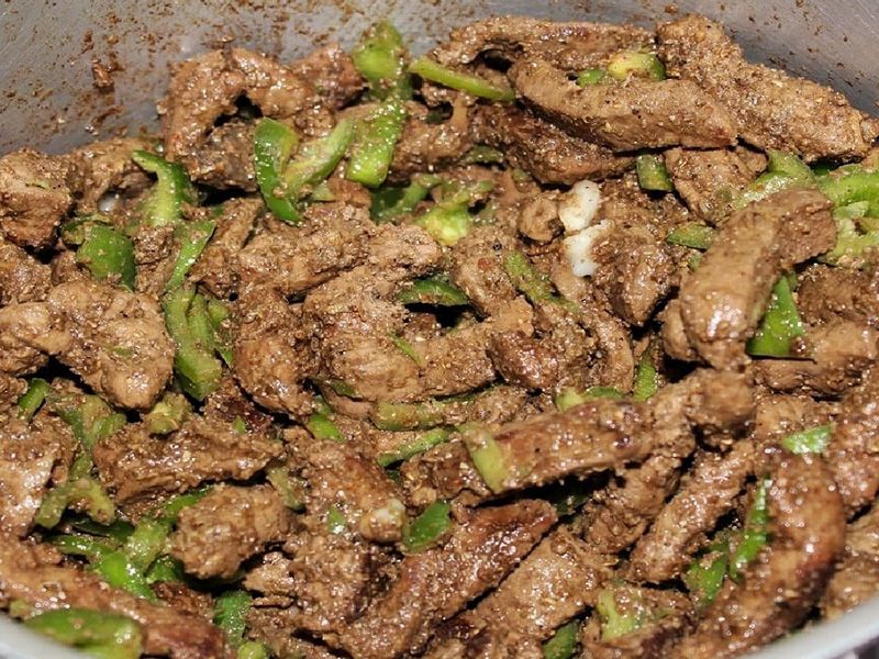 Grilled Alexandrian Liver Crepe