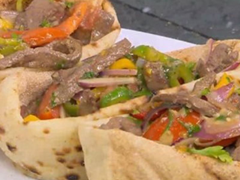Alexandrian Liver Sandwich