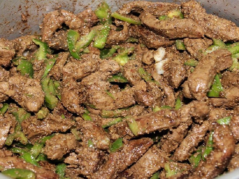 Grilled Alexandrian Liver Sandwich