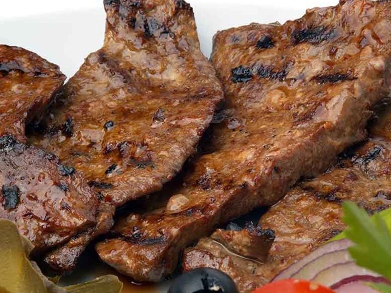 Liver With Bran Sandwich