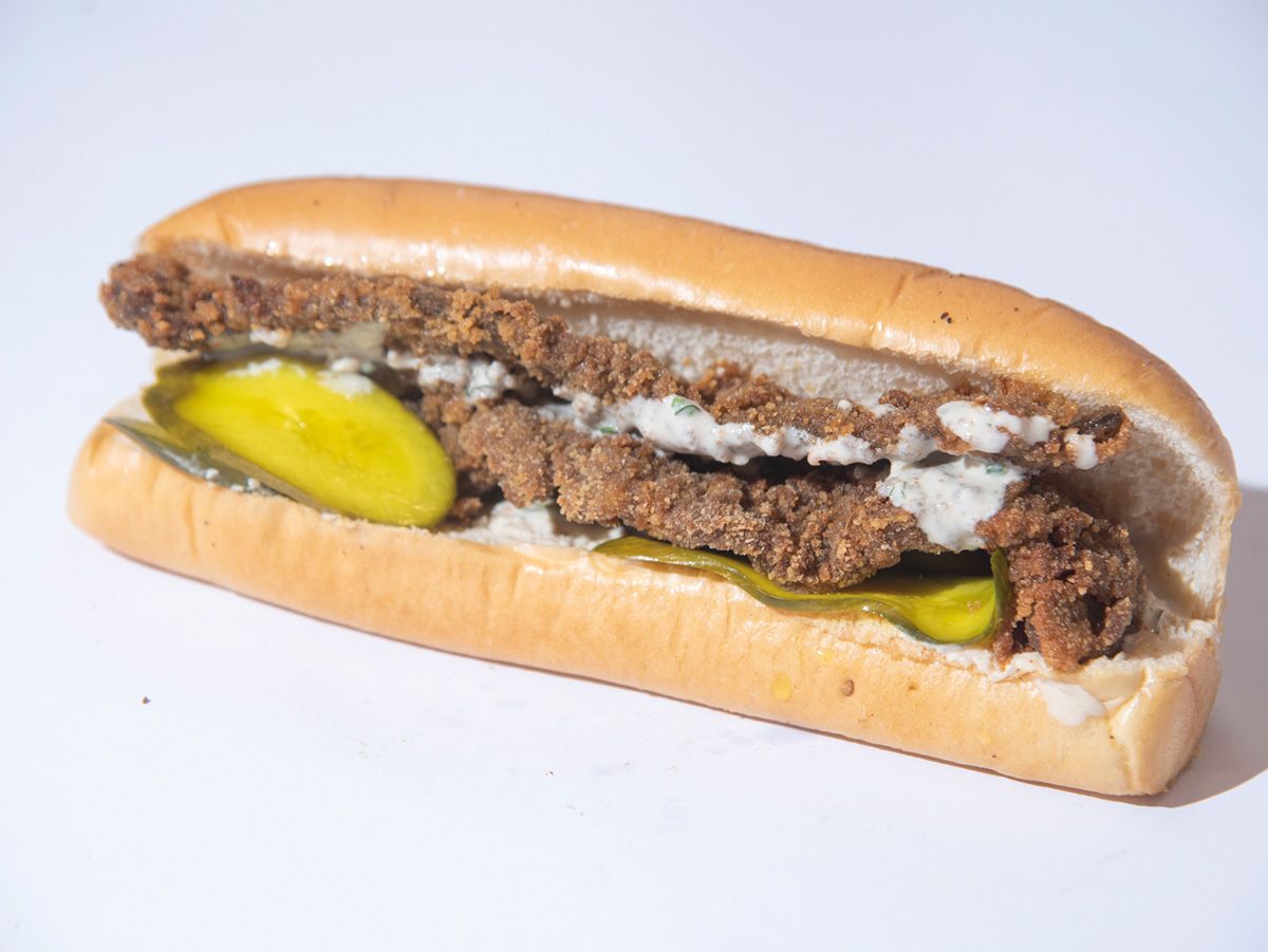 Liver Pane Sandwich