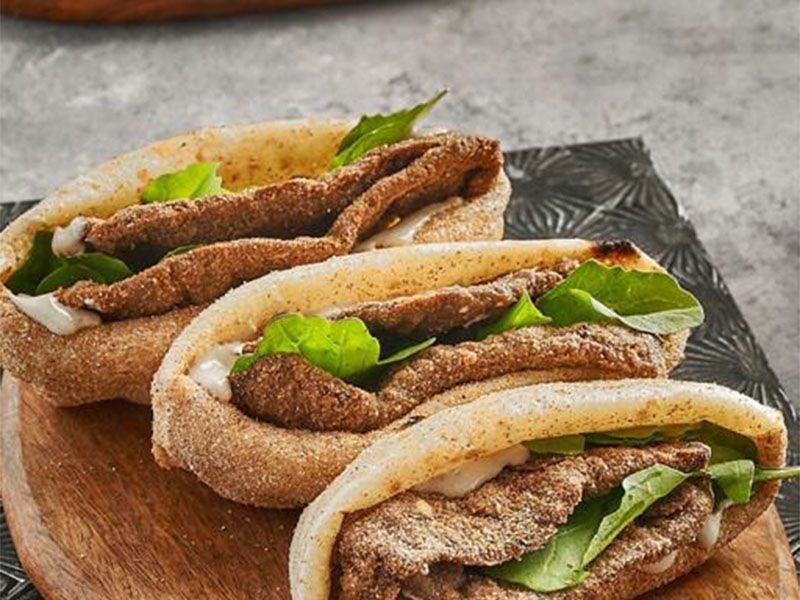 Liver With bran sandwich