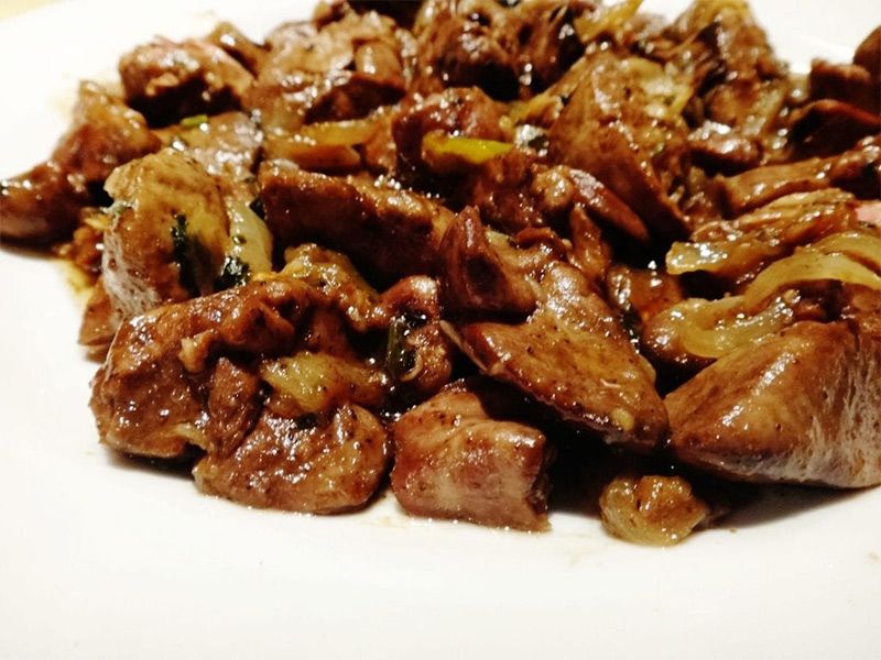 Grilled Chicken Liver
