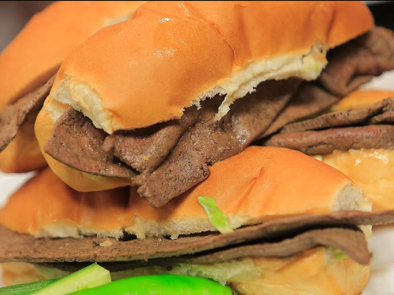 Grilled Liver Sandwich