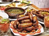 Liver And Mombar Platter