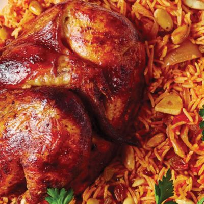 Chicken Kabsa Dish
