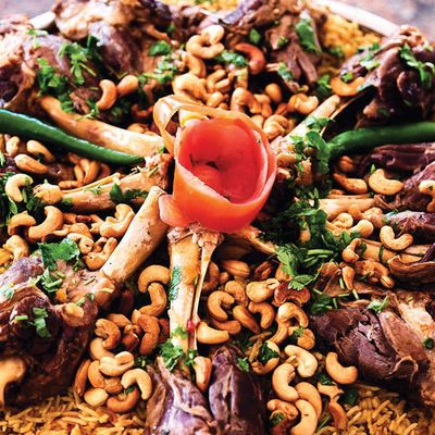 Meat Kabsa Dish