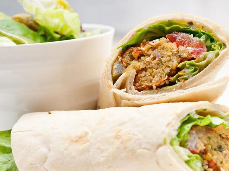 Syrian Kobeba Sandwich