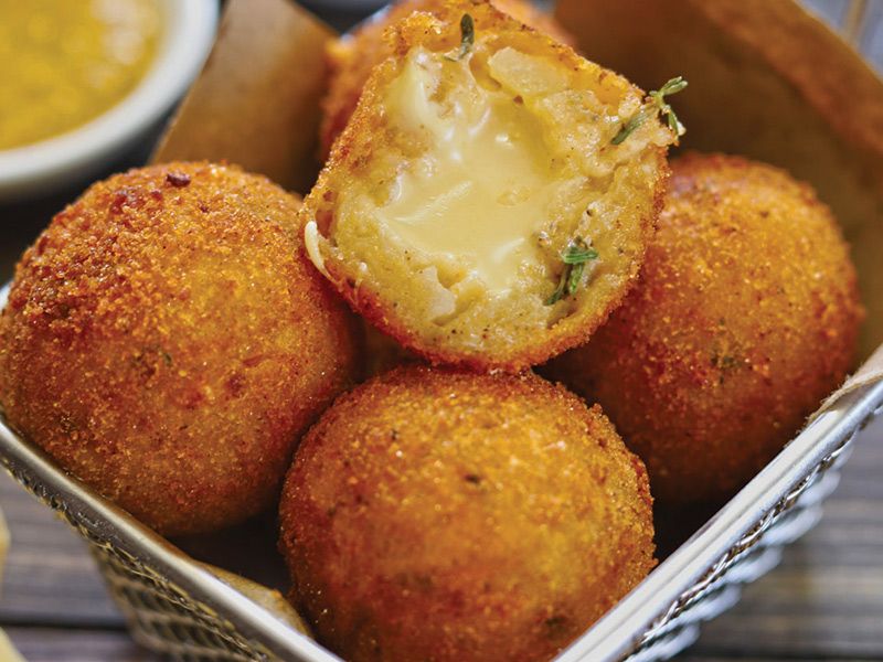 Crispy Cheese Balls
