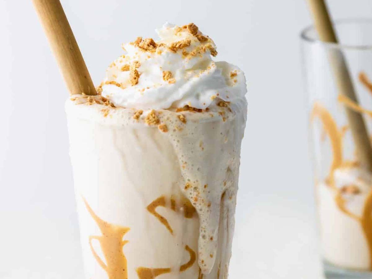Caramel Banana Milkshake
