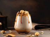 Iced caramel macchiato