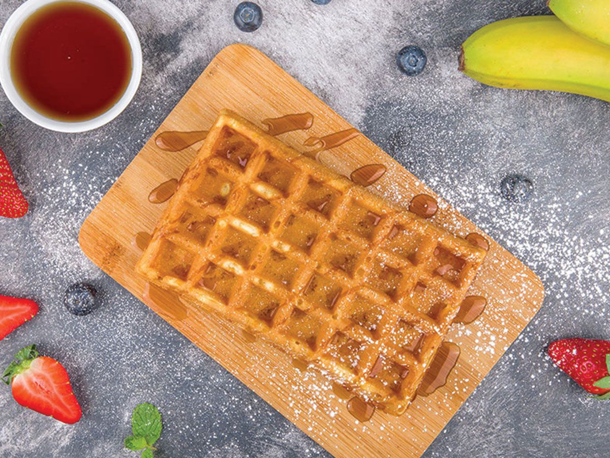 caramel waffle