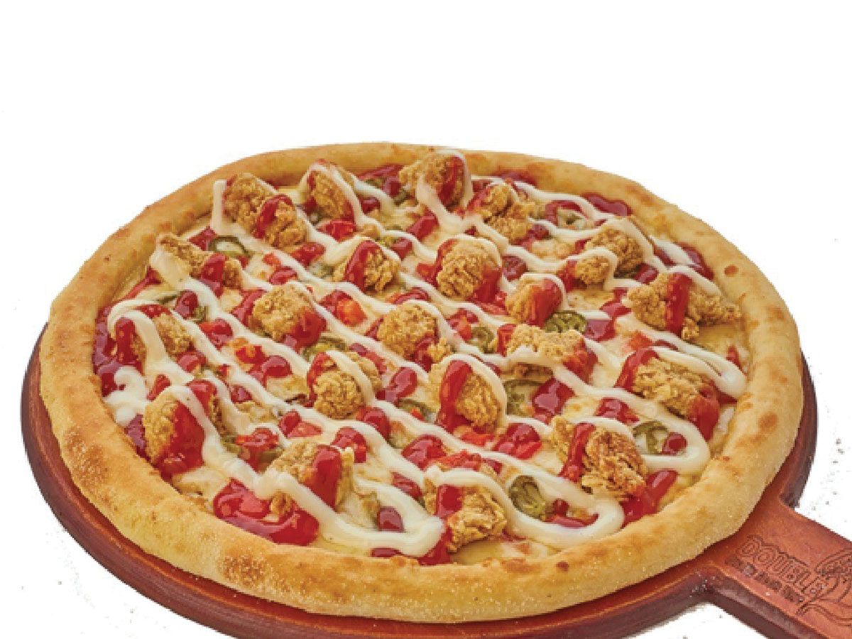 Crunchy Chicken BBQ Pizza