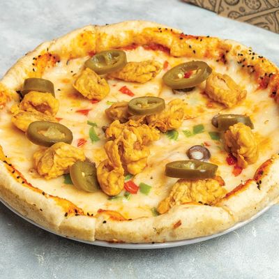 Fried Chicken Pizza