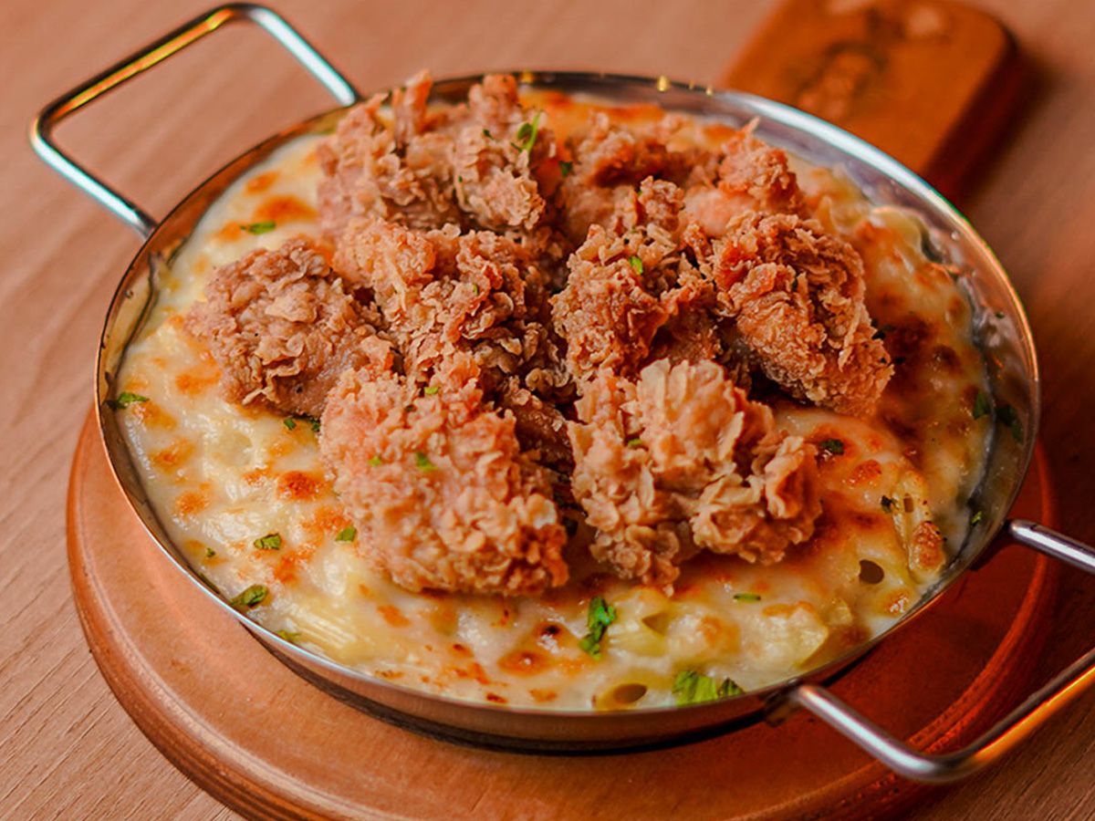 Crunchy Cheese Pasta