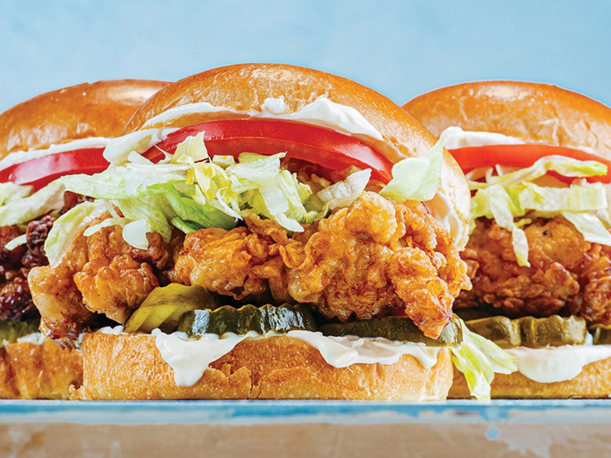 CRUNCHY SHRIMP Sandwich