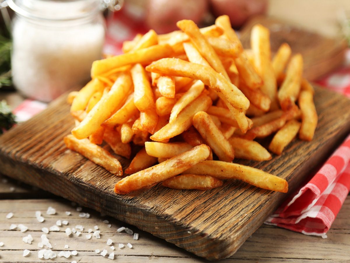Crunchy fries