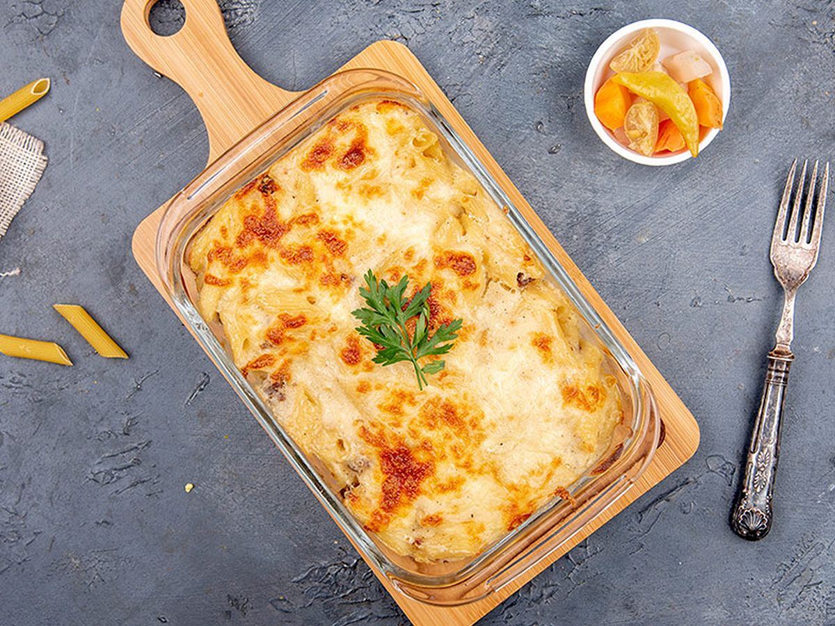Crispy Mac pasta