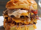 Crispy Chicken Mushroom Sandwich