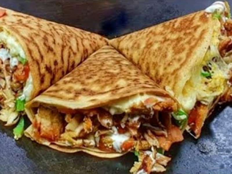 Crispy Chicken Crepe
