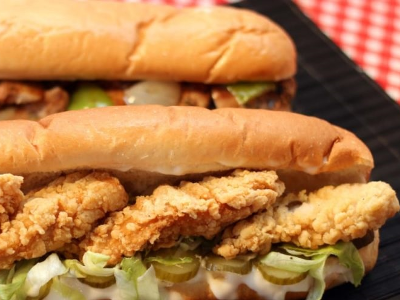Chicken Strips Sandwich