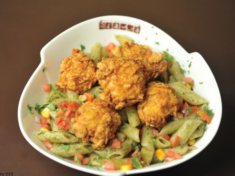 Crispy pasta