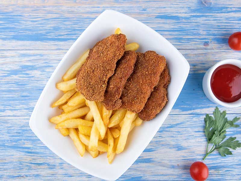 Crispy Chicken Tenders Platter