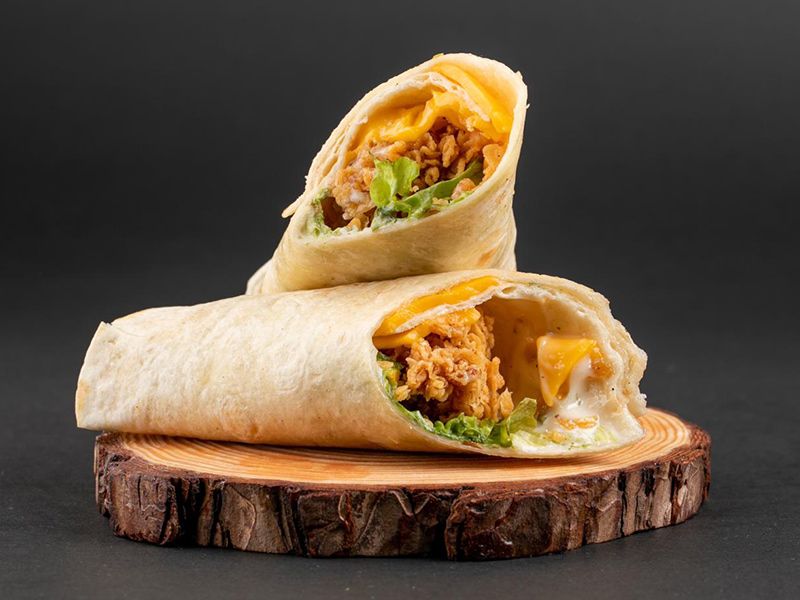 Crispy Chicken Tortilla Sandwich