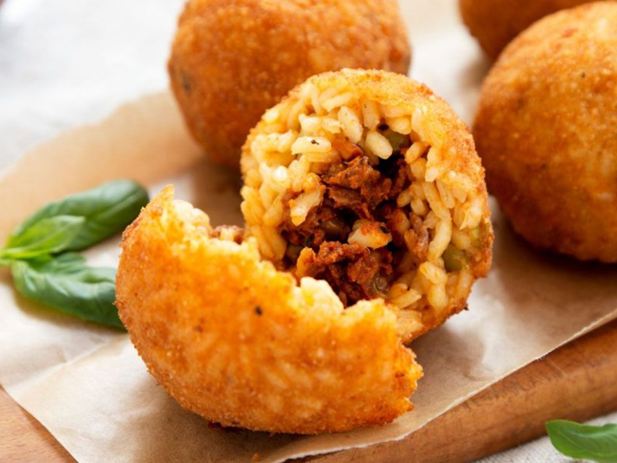 Fries Arancini Balls