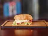Croque Sandwich Rose Beef With Mozzarella