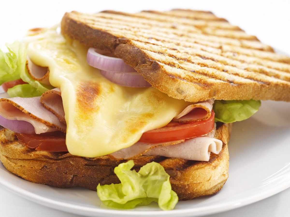 Croque Monsieur Salami