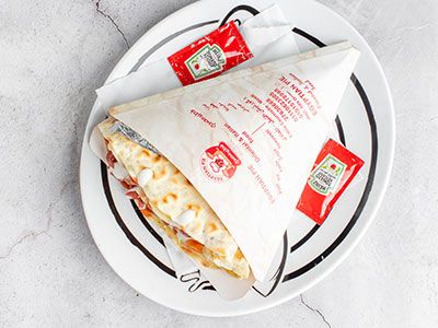 Spicy Chicken Zinger Crepe