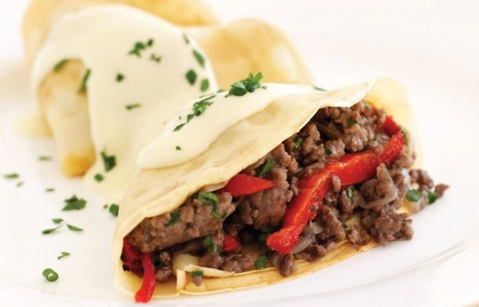 Kofta And Kebab Crepe