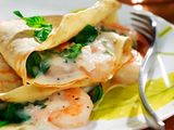 Shrimp crepe
