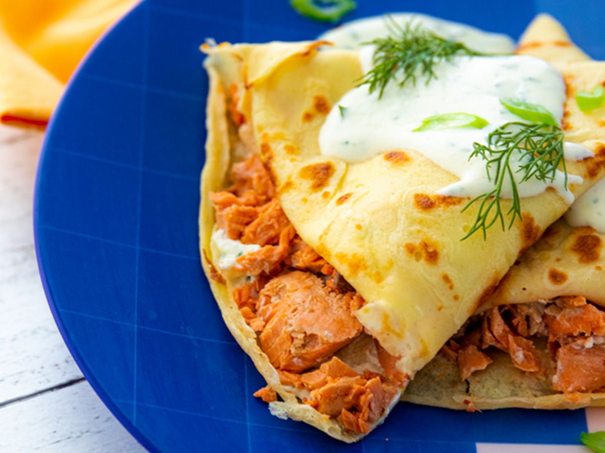 Chicken breasts crepe