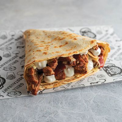Burger crepe