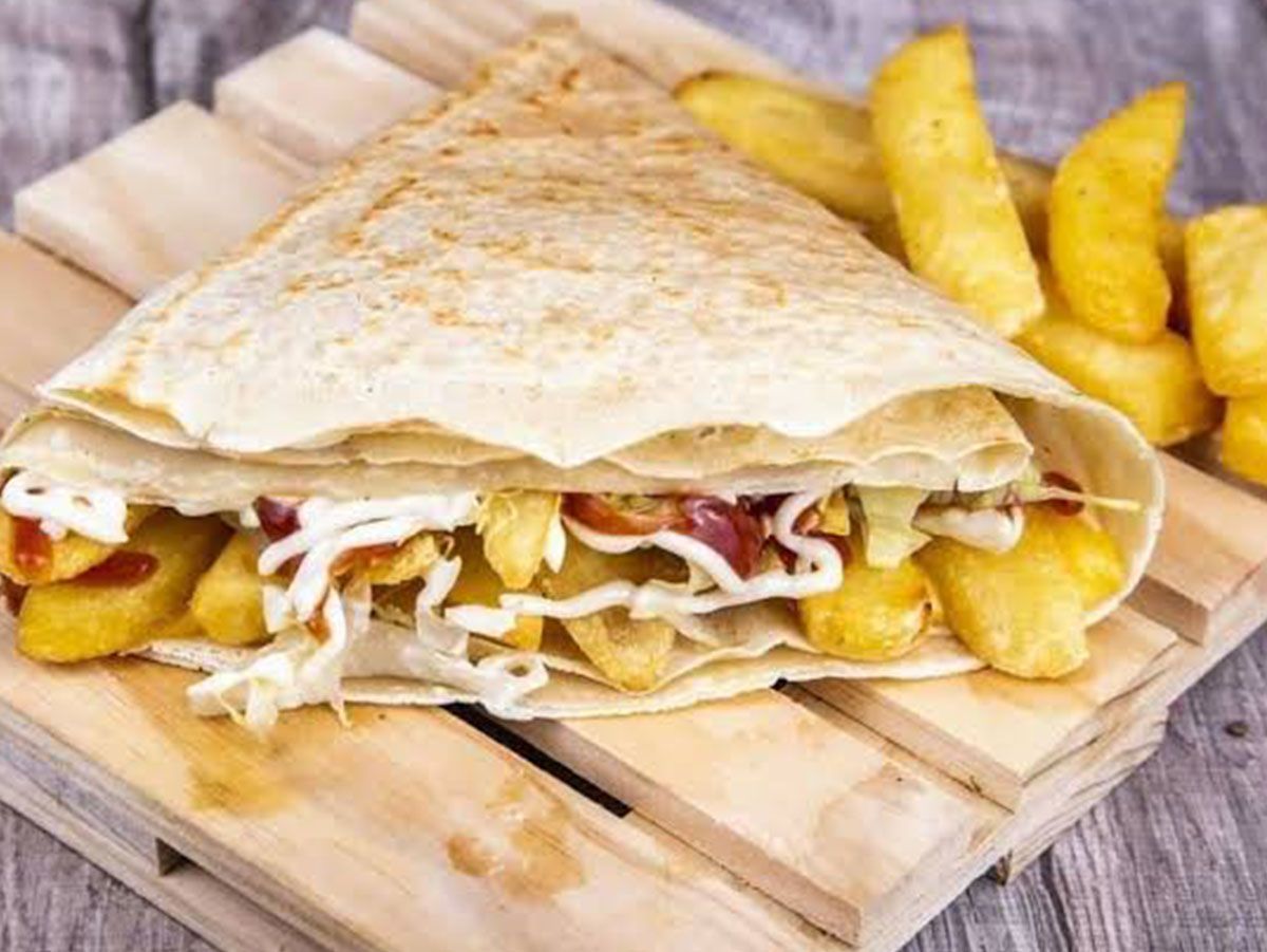 Fries Crepe