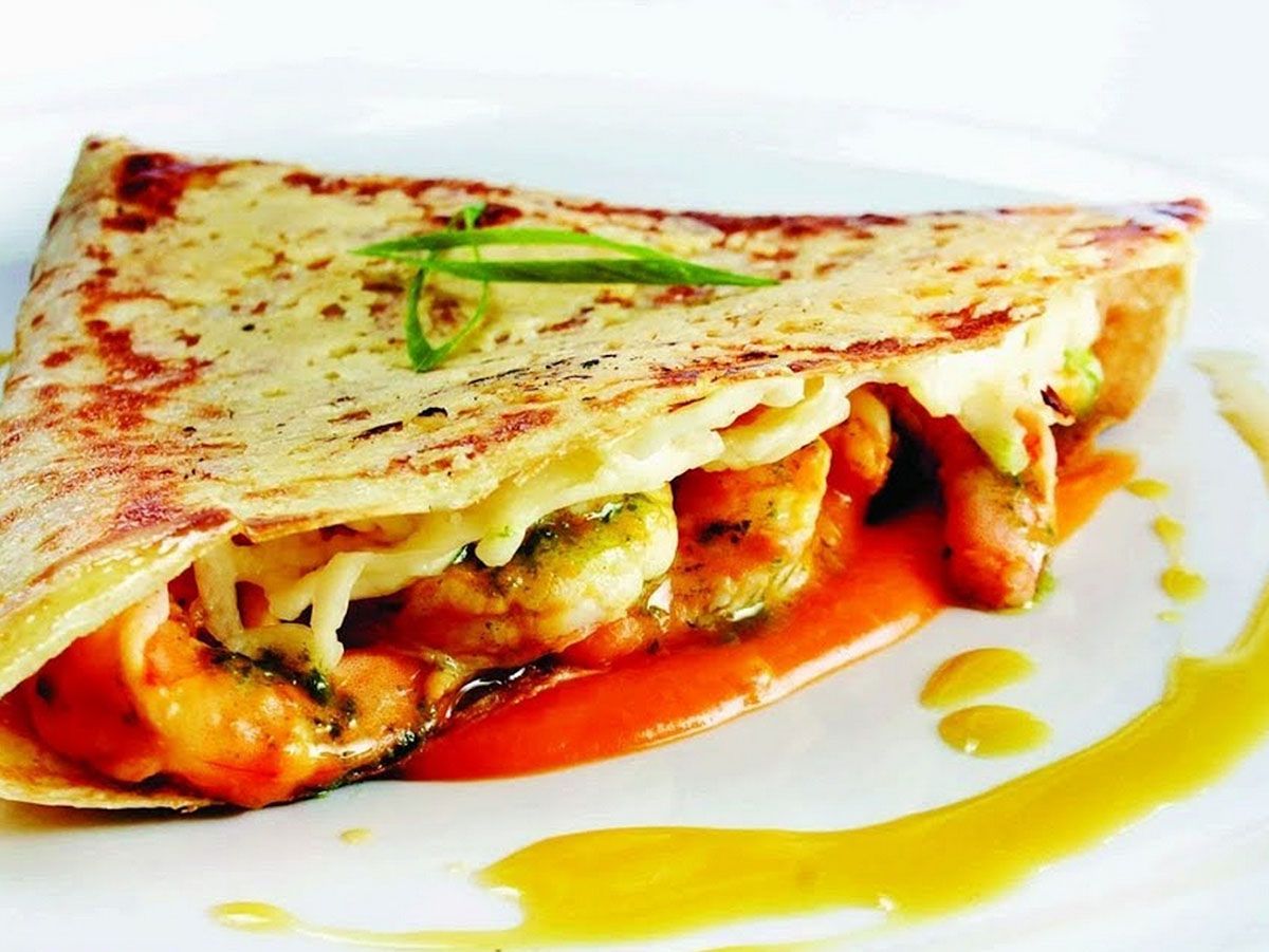 Sausage crepe
