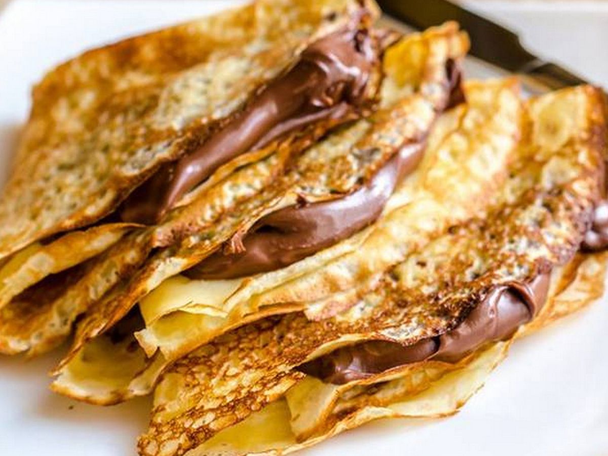 Chocolate Hazelnut Crepe