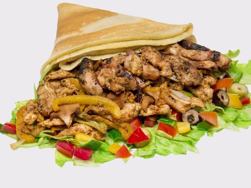 Chicken Fajita Crepe