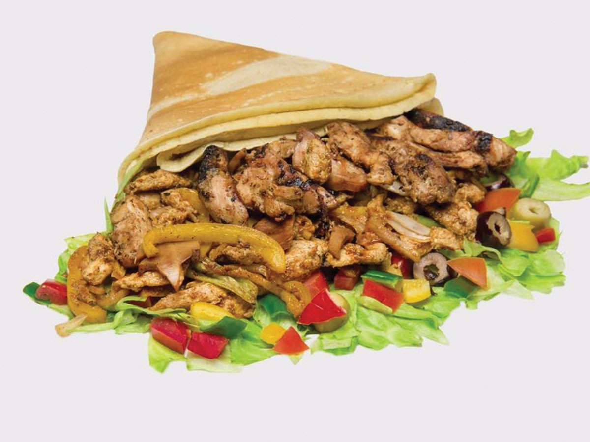 Fajita crepe