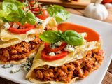 Minced Meat Crepe