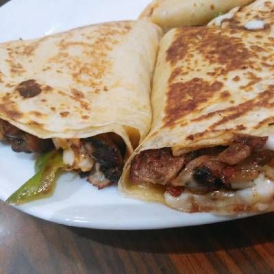 Chicken Fajita Crepe