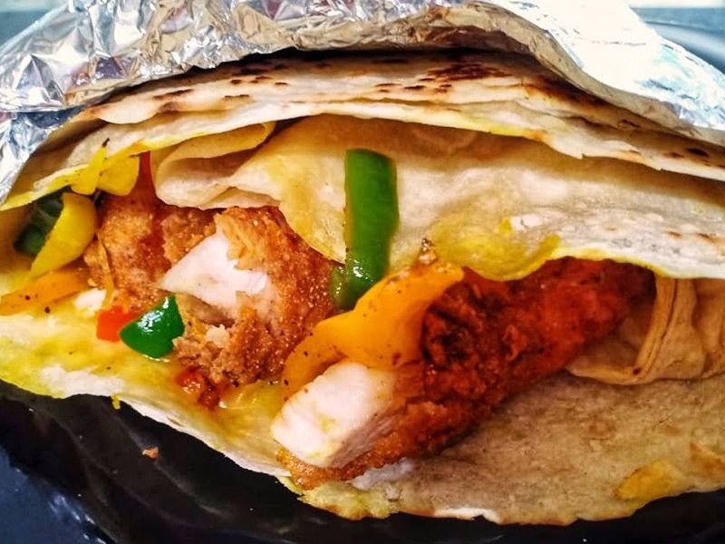 Chicken Strips Crepe